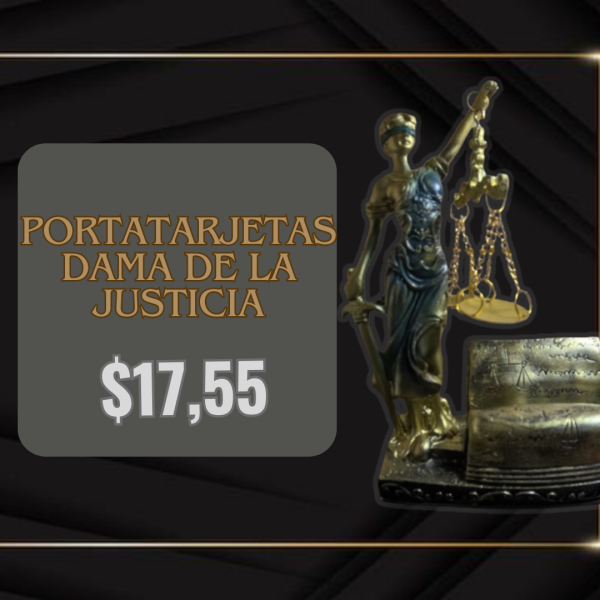 Escultura de Resina de la Diosa de la Justicia