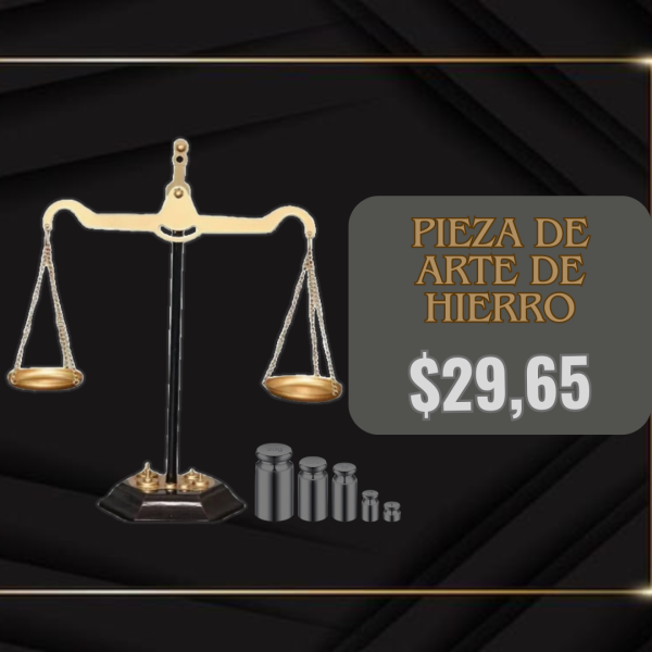 PIEZA DE ARTE DE HIERRO