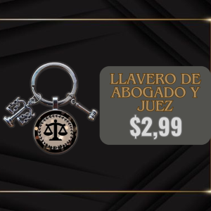 LLAVERO DE ABOGADO Y JUEZ