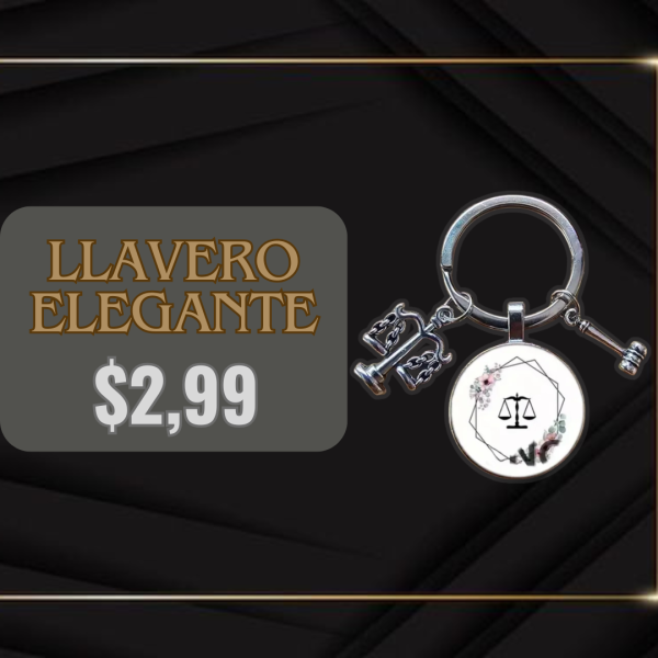 LLAVERO ELEGANTE