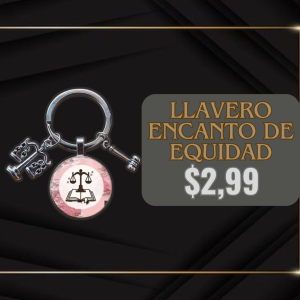 LLAVERO ENCANTO DE EQUIDAD