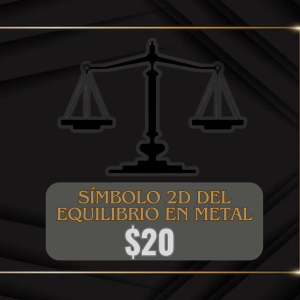 SÍMBOLO 2D DEL EQULIBRIO EN METAL