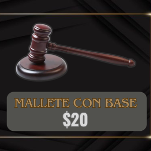 MALLETE CON BASE
